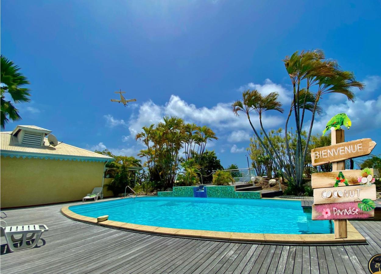 Coconuts Paradise Piscine Golf Avec Vue Panoramique Saint-Francois  Bagian luar foto